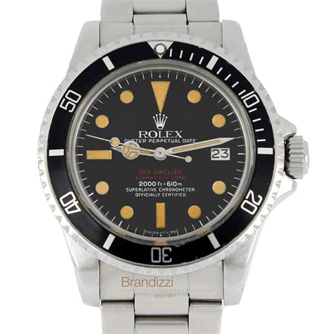 rolex sea dweller doppia scritta rossa|Brandizzi .